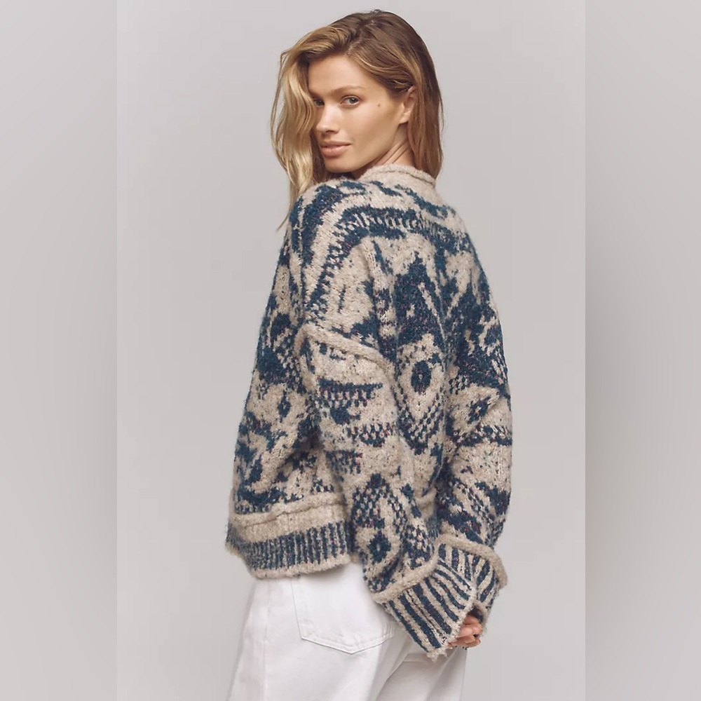 Anthropologie Pilcro Relaxed Roll Neck Sweater - NWT - Picture 2 of 8